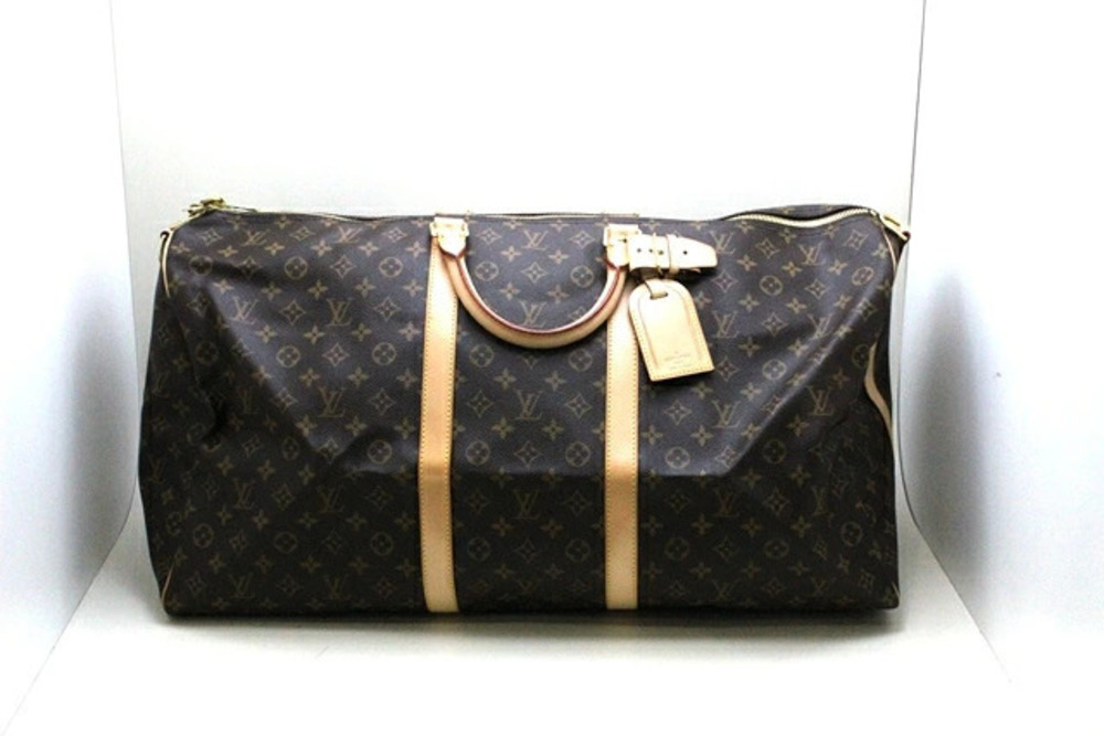 LOUIS VUITTON Keepall Bandouliere Boston Bag Monogram